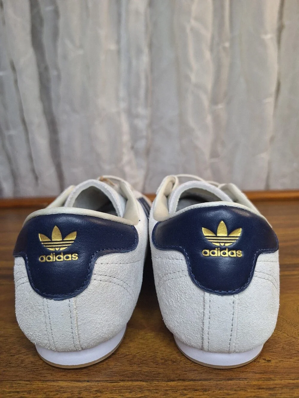 Adidas Taekwondo LA Cream Navy NWT Youth 7 | Women 8.5 | Men 7 Sneakers